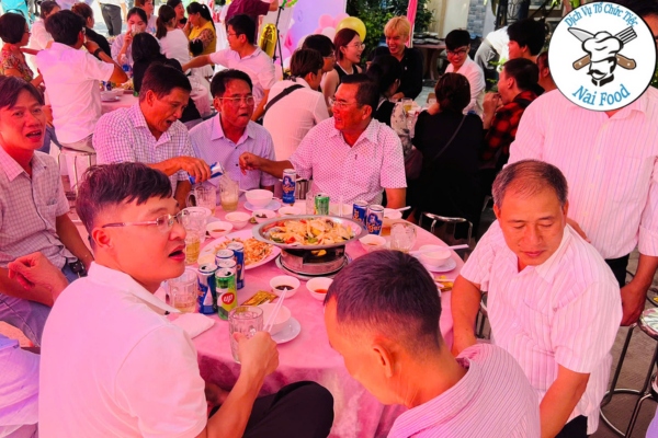 Naifood tổ chức tiệc cưới tại Cần Giờ