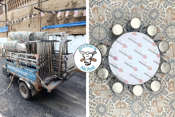 Miễn ph&iacute; khi đặt tiệc tại Naifood