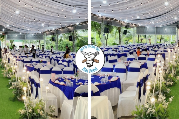 Miễn ph&iacute; chi ph&iacute; thu&ecirc; b&agrave;n ghế tại quận 3 khi đặt tiệc tại Naifood