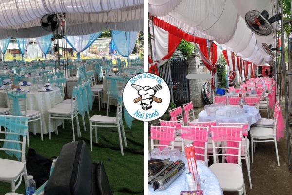 Naifood cho thu&ecirc; b&agrave;n ghế tại quận 3