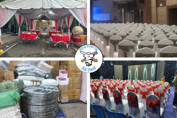 Dịch vụ cho thuê bàn ghế quận 4 trọn gói giả rẻ Naifood