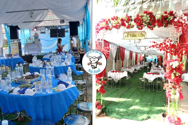 C&aacute;c mẫu b&agrave;n ghế, dụng cụ ăn uống đa dạng