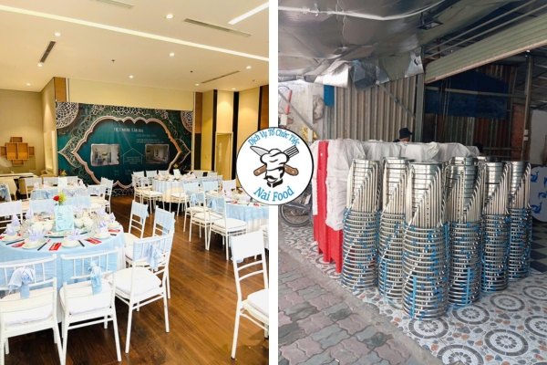 Dịch vụ cho thu&ecirc; b&agrave;n ghế Nh&agrave; B&egrave; của Naifood