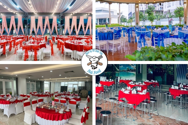 Naifood cho thuê bàn ghế tại nhà bè