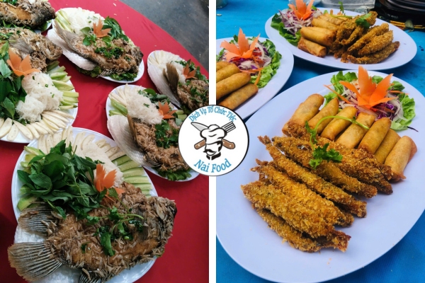 M&oacute;n ăn ngon do Naifood tổ chức tiệc ở quận 6