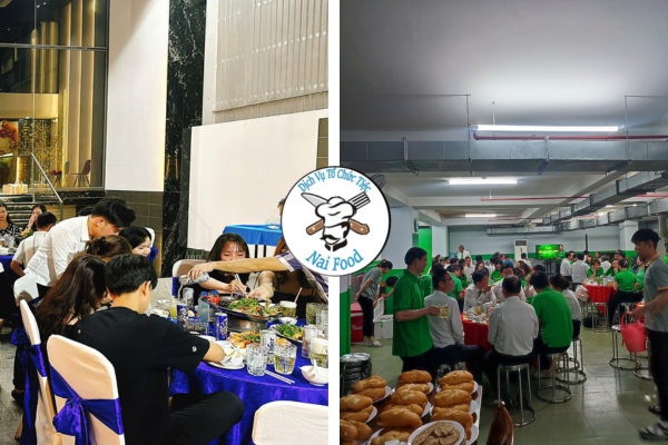 Quy tr&igrave;nh tổ chức tiệc tại th&agrave;nh phố Bi&ecirc;n Ho&agrave; của Naifood