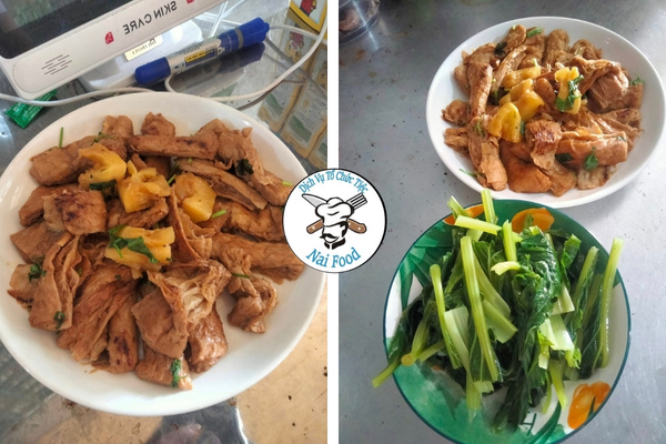 Sườn non kho chay