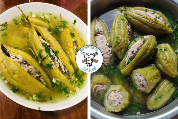 Canh khổ qua nhồi thịt chay