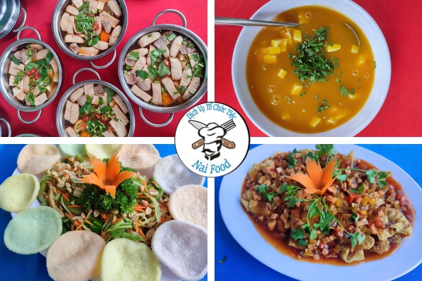 Thực đơn tiệc chay cho 10 người ăn