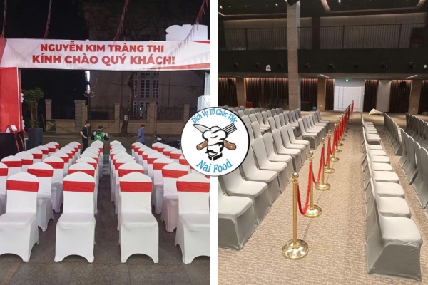 Giới thiệu dịch vụ cho thu&ecirc; b&agrave;n ghế tại Dĩ An Naifood