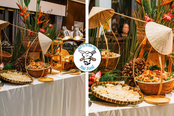 Lựa chọn thực đơn đặt tiệc cưới buffet
