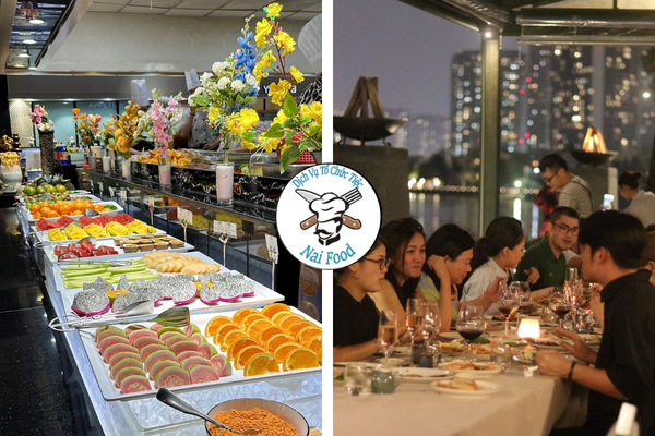 Lựa chọn địa điểm kh&ocirc;ng gian tổ chức tiệc cưới buffet