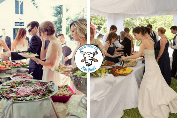 Tổ chức tiệc cưới buffet - xu hướng hiện đại của giới trẻ