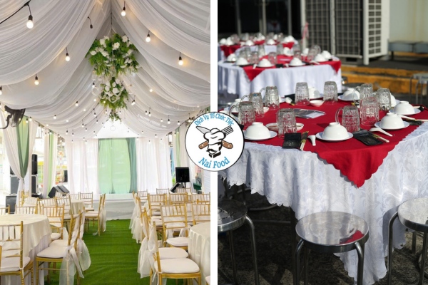 Dụng cụ b&agrave;n ghế đ&atilde;i tiệc