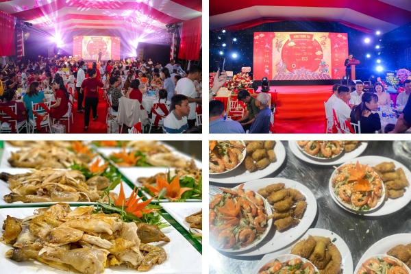 Dịch vụ đặt tiệc mừng thọ trọn g&oacute;i 