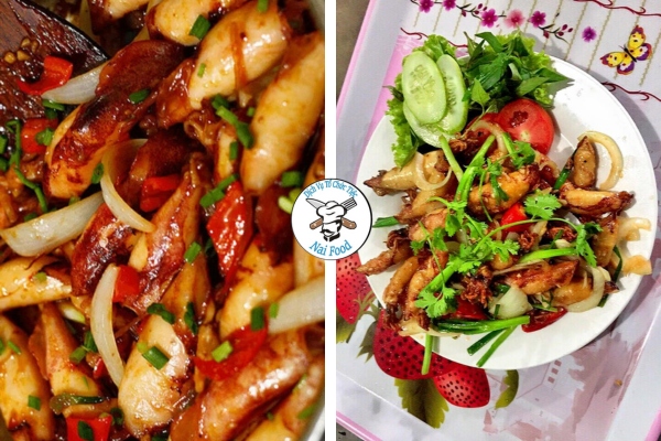 Mực trứng chi&ecirc;n nước mắm