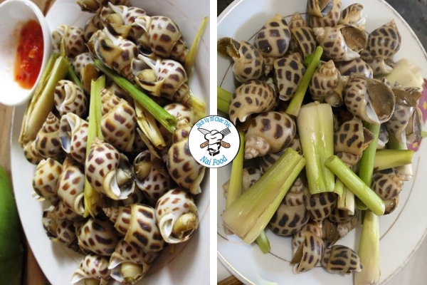 Ốc hương hấp sả