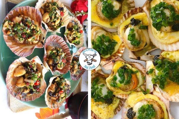 S&ograve; điệp nướng mỡ h&agrave;nh