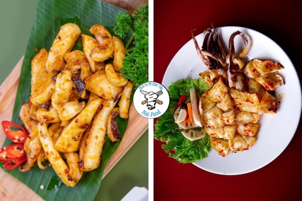 Mực nướng muối ớt