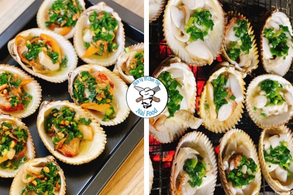 S&ograve; dương nướng ti&ecirc;u xanh/mỡ h&agrave;nh