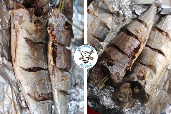 C&aacute; s&ograve;ng nướng giấy bạc