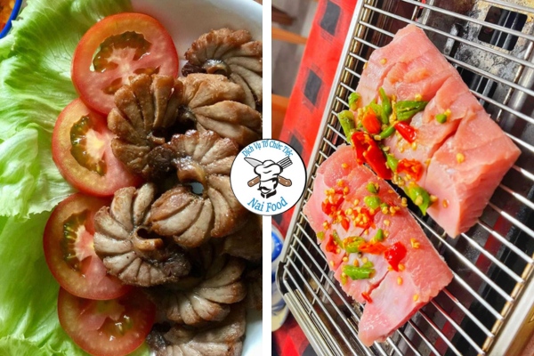 Lườn c&aacute; ngừ nướng muối ớt