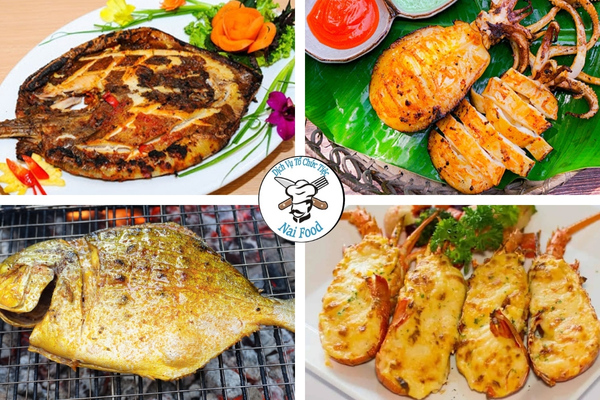 Các món hải sản nướng ngon