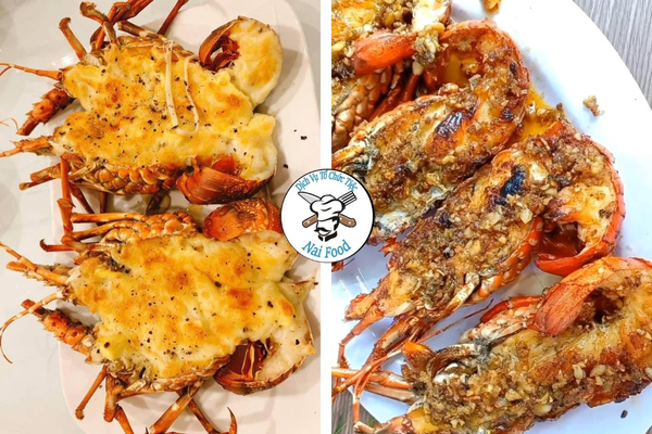 T&ocirc;m h&ugrave;m nướng bơ tỏi