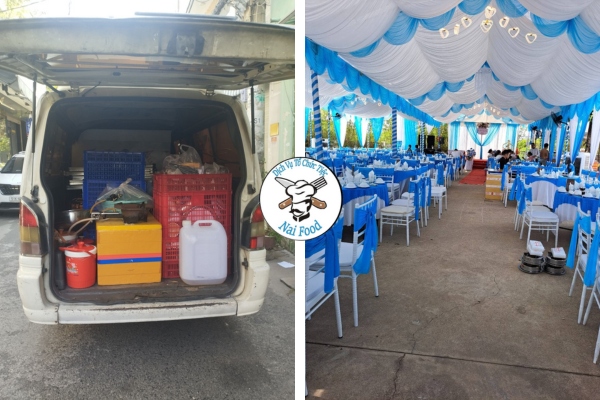 Dịch vụ đặt tiệc tại G&ograve; vấp của Naifood