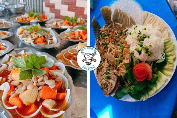 M&oacute;n ăn ngon l&agrave; l&yacute; do kh&aacute;ch h&agrave;ng chọn dịch vụ đặt tiệc của Naifood