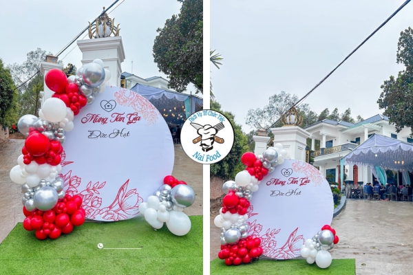 Giới thiệu về nhu cầu tổ chức tiệc t&acirc;n gia.