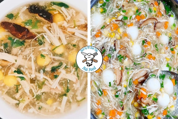 S&uacute;p bắp cua g&agrave; x&eacute; phay