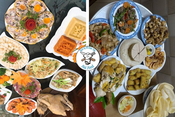 Thực đơn đ&aacute;m giỗ miền Trung