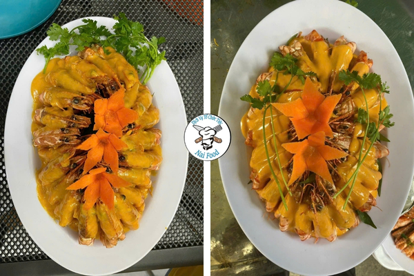 T&ocirc;m sốt trứng muối