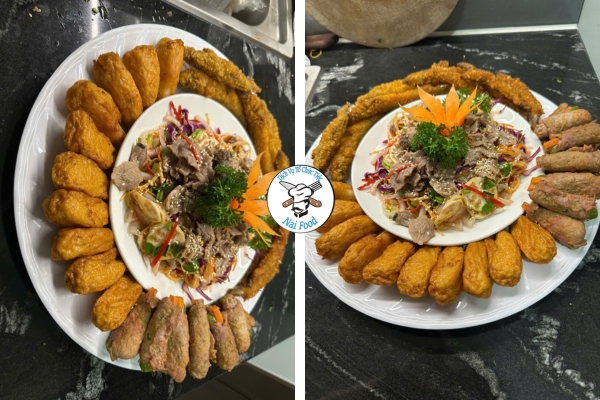 Khai vị sắc m&agrave;u