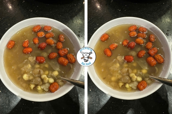 Ch&egrave; hạt sen nh&atilde;n nhục