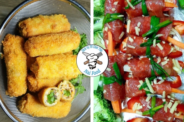 Thực đơn tiệc mặn sinh nhật cho b&eacute;