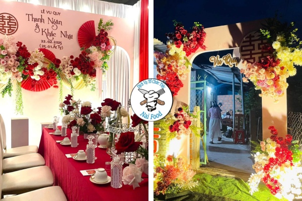 Naifood tổ chức tiệc cưới trọn g&oacute;i ở B&igrave;nh Dương