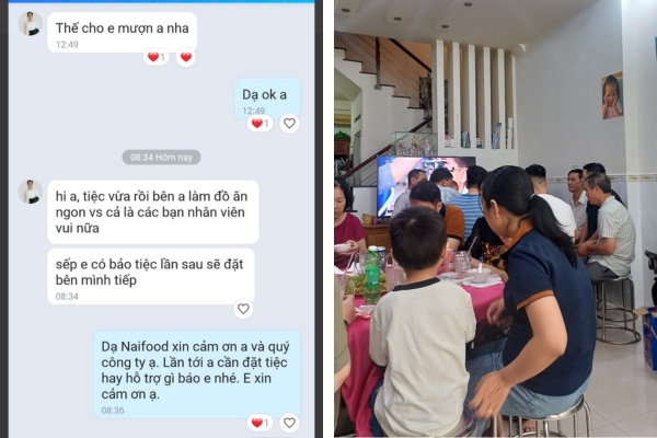 Đ&aacute;nh gi&aacute; thực tế từ kh&aacute;ch h&agrave;ng tại Thủ Dầu Một sau khi d&ugrave;ng dịch vụ Naifood