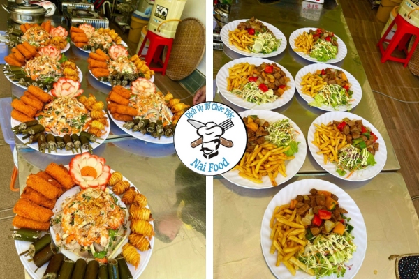 Thực đơn d&agrave;nh cho tiệc th&ocirc;i n&ocirc;i