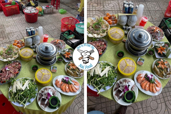 L&ecirc;n thực đơn đ&atilde;i tiệc t&acirc;n gia.