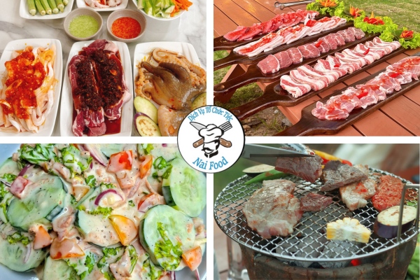 Thực đơn tiệc bbq ngoài trời