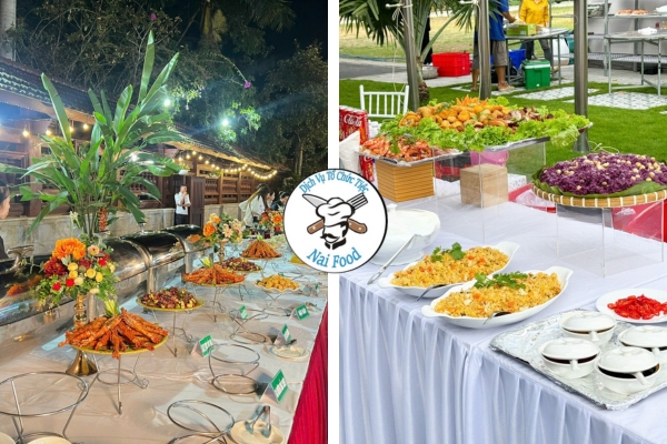 Mẹo trang tr&iacute; v&agrave; chuẩn bị cho tiệc buffet ngo&agrave;i trời