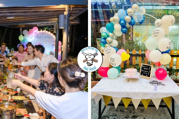 Tổ chức tiệc th&ocirc;i n&ocirc;i cho b&eacute;