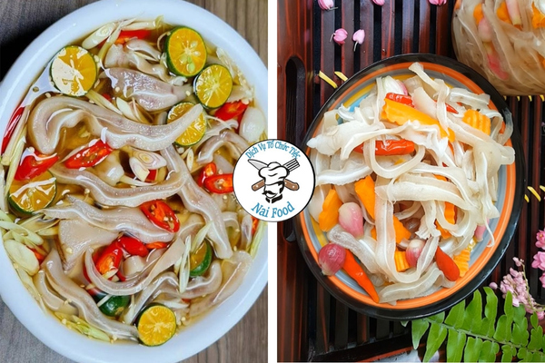 Tai heo ng&acirc;m giấm