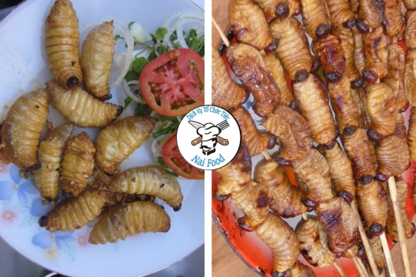 Đu&ocirc;ng dừa nướng mắm.