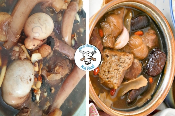 P&iacute;n b&ograve; hầm thuốc bắc