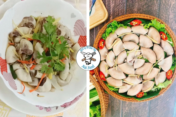 Dồi trường hấp gừng