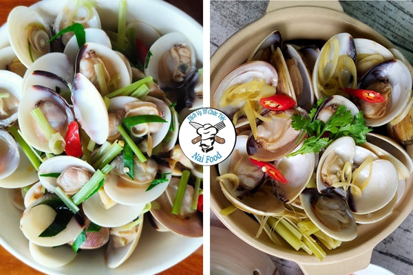 Ngh&ecirc;u hấp sả ớt