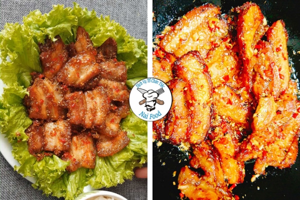 Ba rọi nướng sả ớt